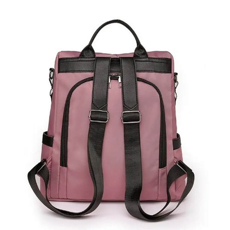 حقيبة ظهر أكسفورد للنساء - حقيبة ظهر خفيفة الوزن للسفر مع جيوب مخفية (حمل كاجوال مقاوم للماء)