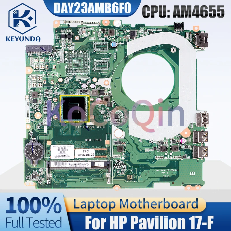 KoCoQin Laptop motherboard For HP Pavilion 17-F 17'1 inch core A10-4655 AM4655 Mainboard DAY23AMB6F0 800233-001 800233-501