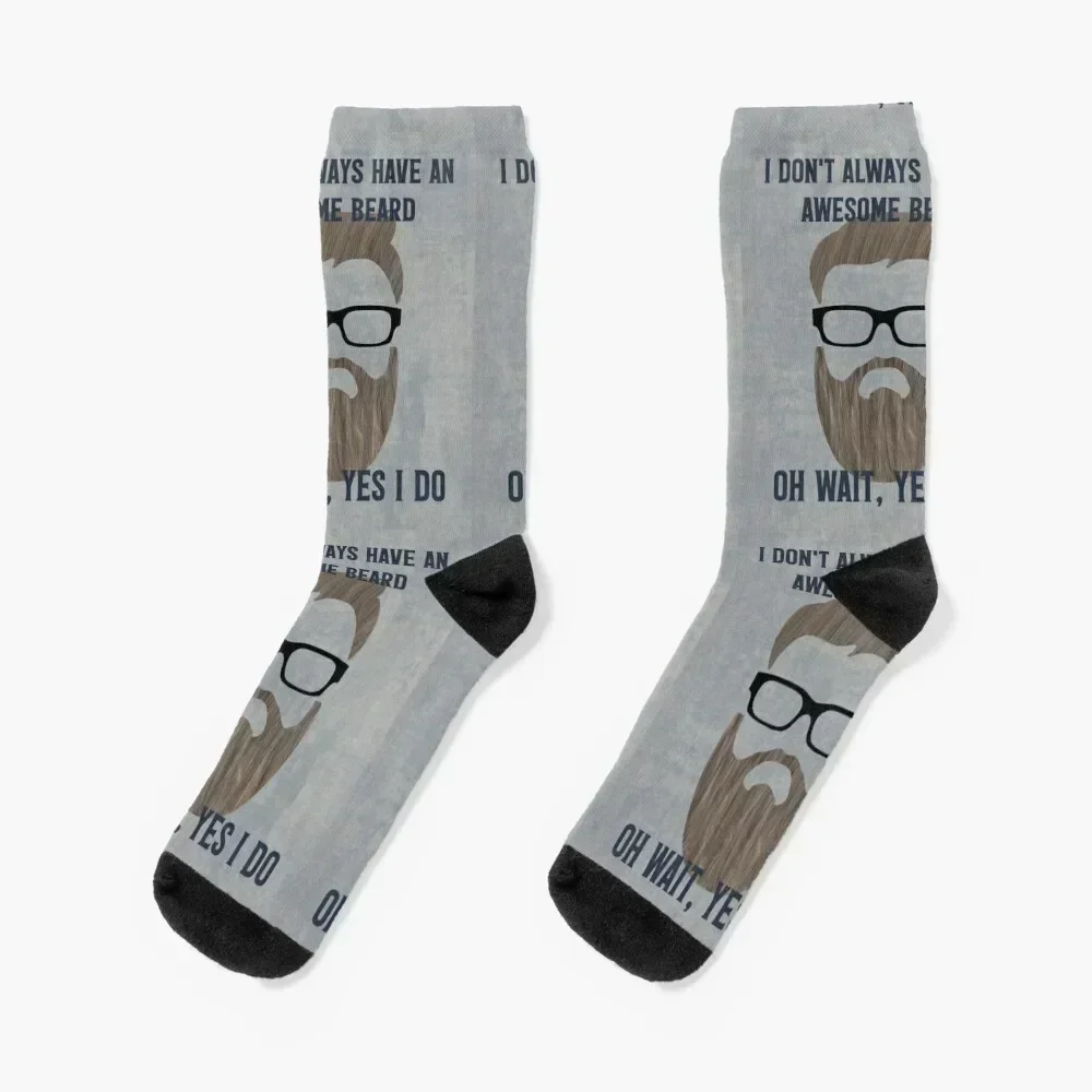 

Awesome Beard Socks designer hockey set Non-slip Boy Socks Women's