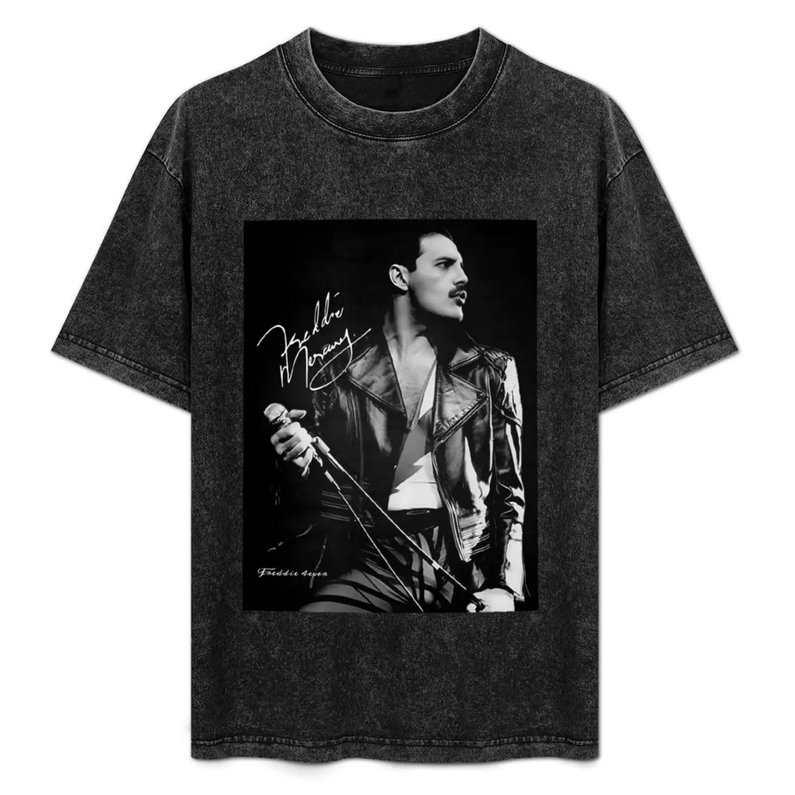 

Freddie autograph T-Shirt customs design your own anime clothes boys animal print mens graphic t-shirts big and tall