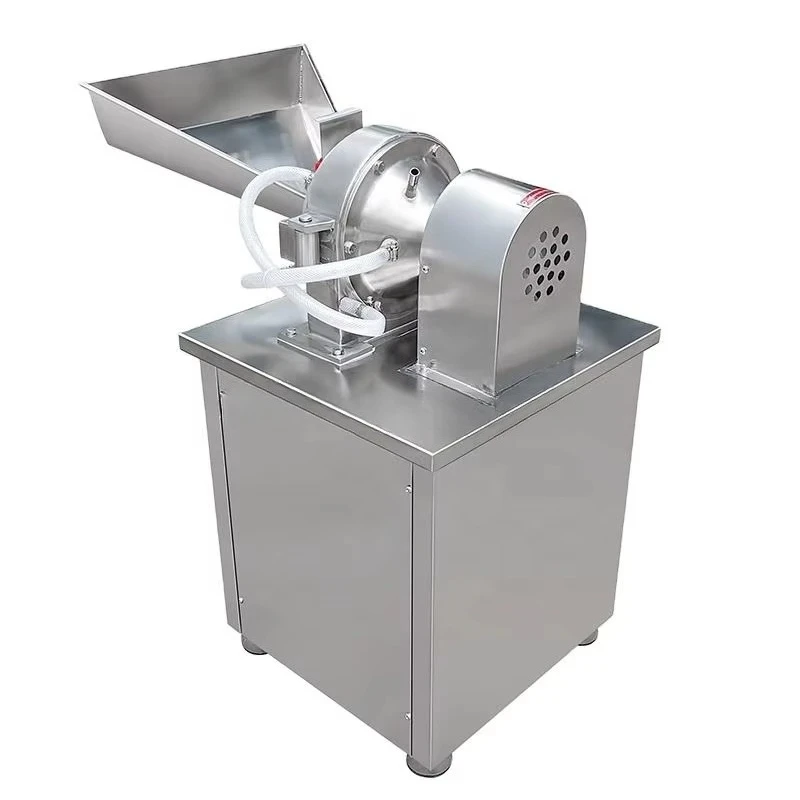 High-quality Stainless Steel Soybean Spice Pulverizer Automatic Corn Flour Machine Chili Grinder Multi-functional Fine Motor