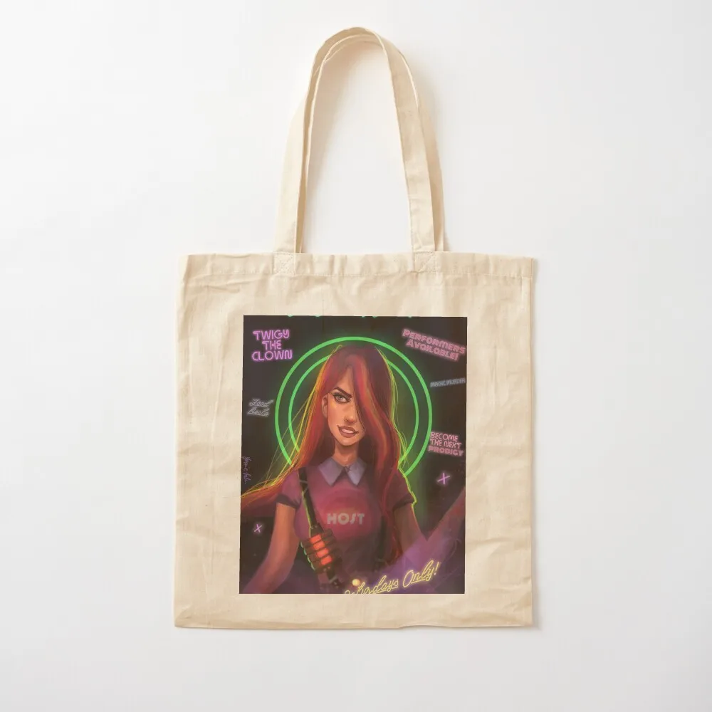 Twigy the Clown - Retro Poster Tote Bag Woman shopper bag tote bags cloth bags canvas bags Women's