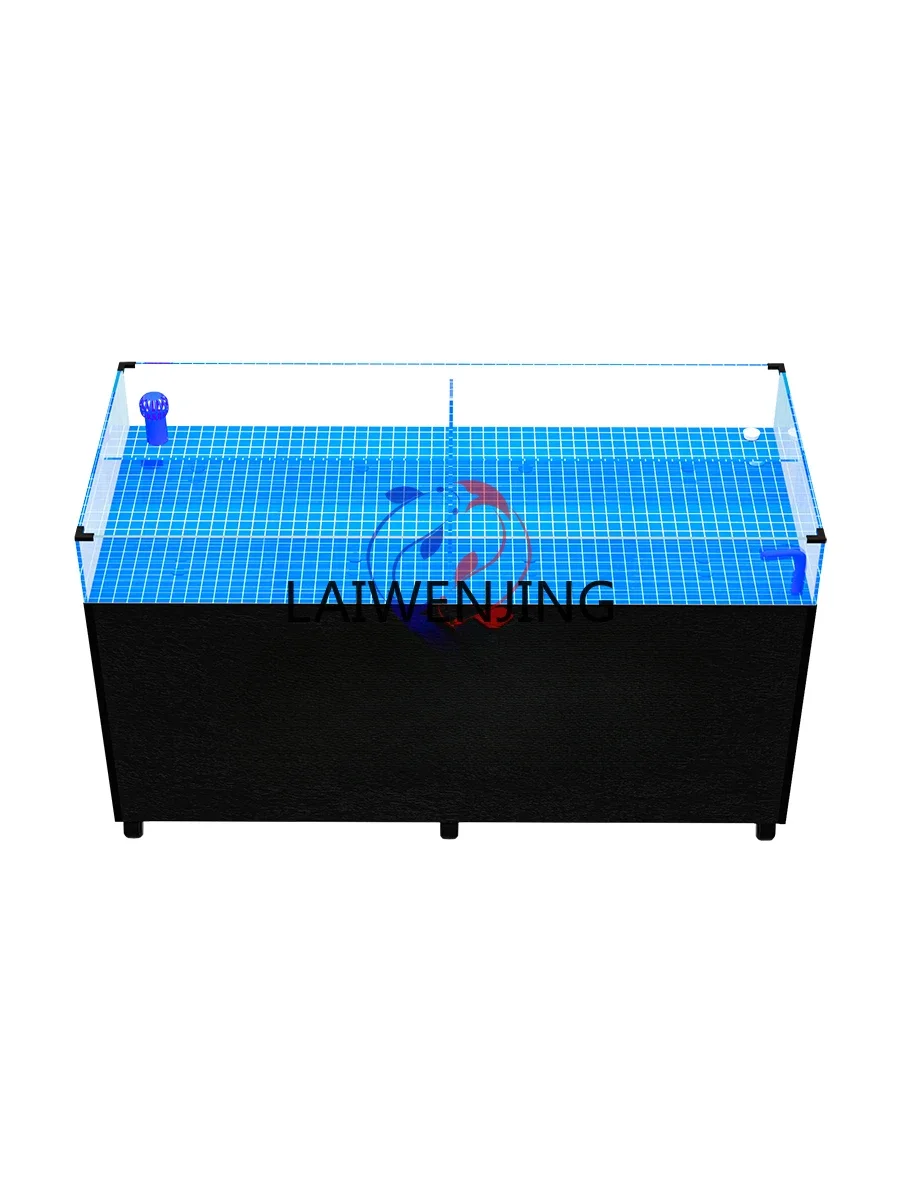 HLZ Mobile Fish Tank Fresh Sea Water Double Temperature Control Constant Temperature Integrated Machine Mobile Fish Pond