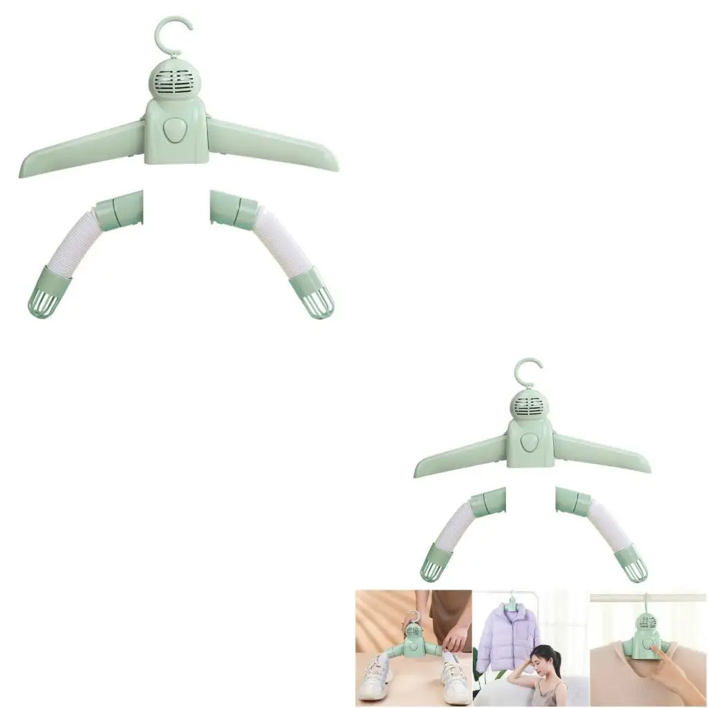 

Garment Dryer Remote Operated Quick Dry Technology Foldable Compact Design Quiet Energy Efficient for Dorm Apartments