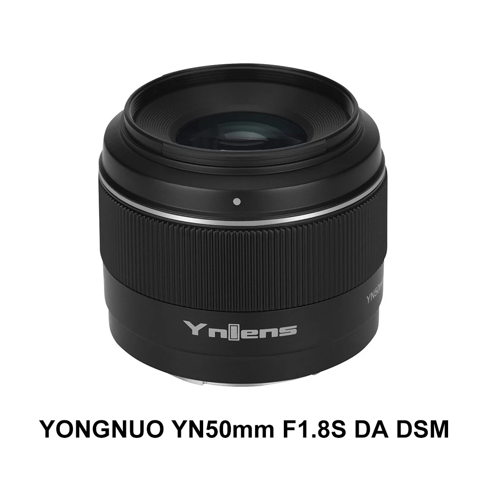 YONGNUO YN50mm F1.8S DA DSM Lens for Sony E-mount Mirrorless Cameras A6300 A6400/6500 APS-C APC-C AF/MF