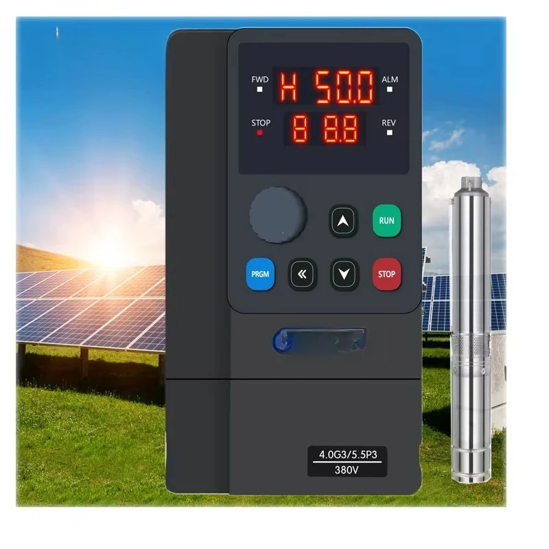 

Driver single-phase solar pump inverter for 1.5kw 2.2kw drilling pump