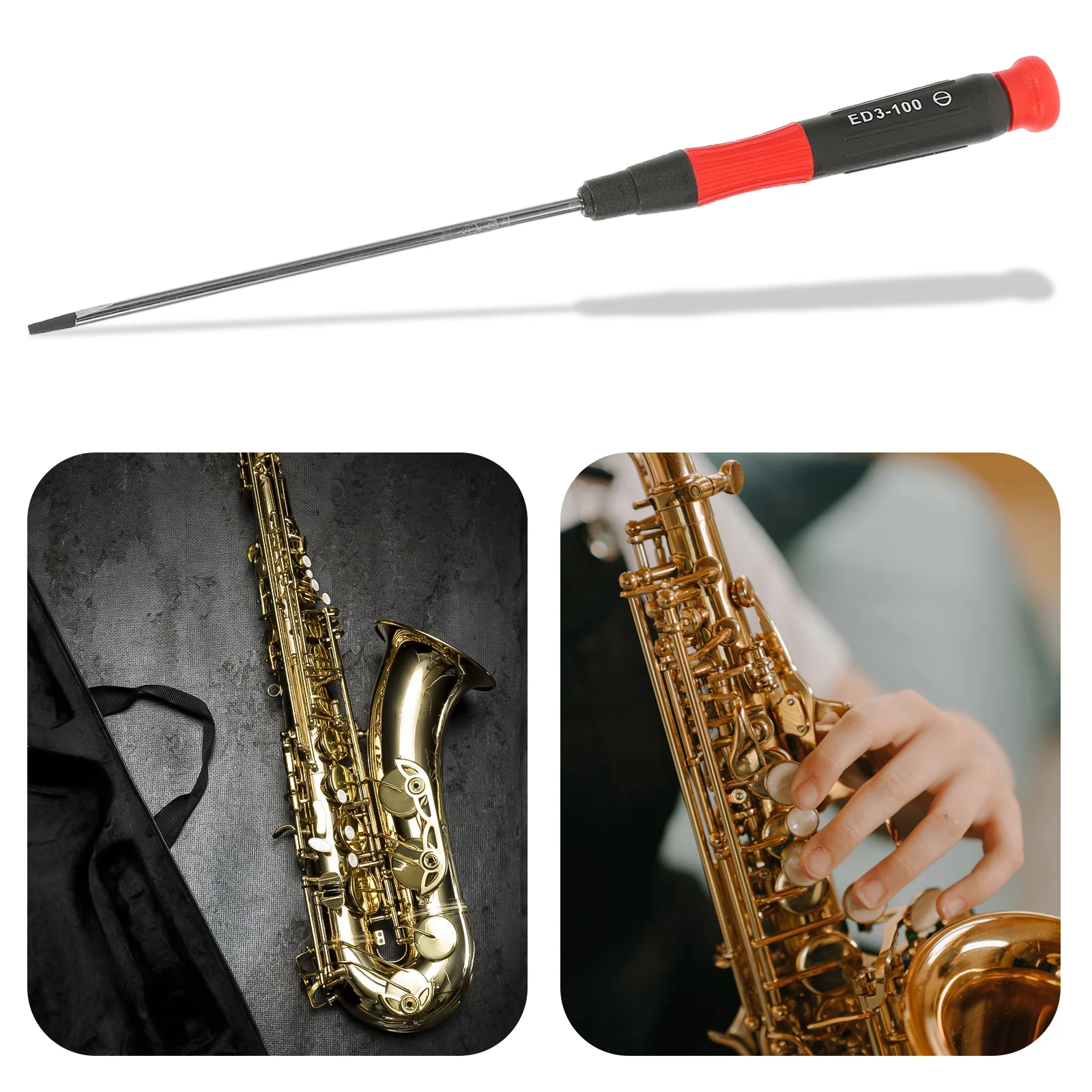 

Saxophone Tools Repair for Screwdriver Clarinet Flute Maintenance Instrument Luthier