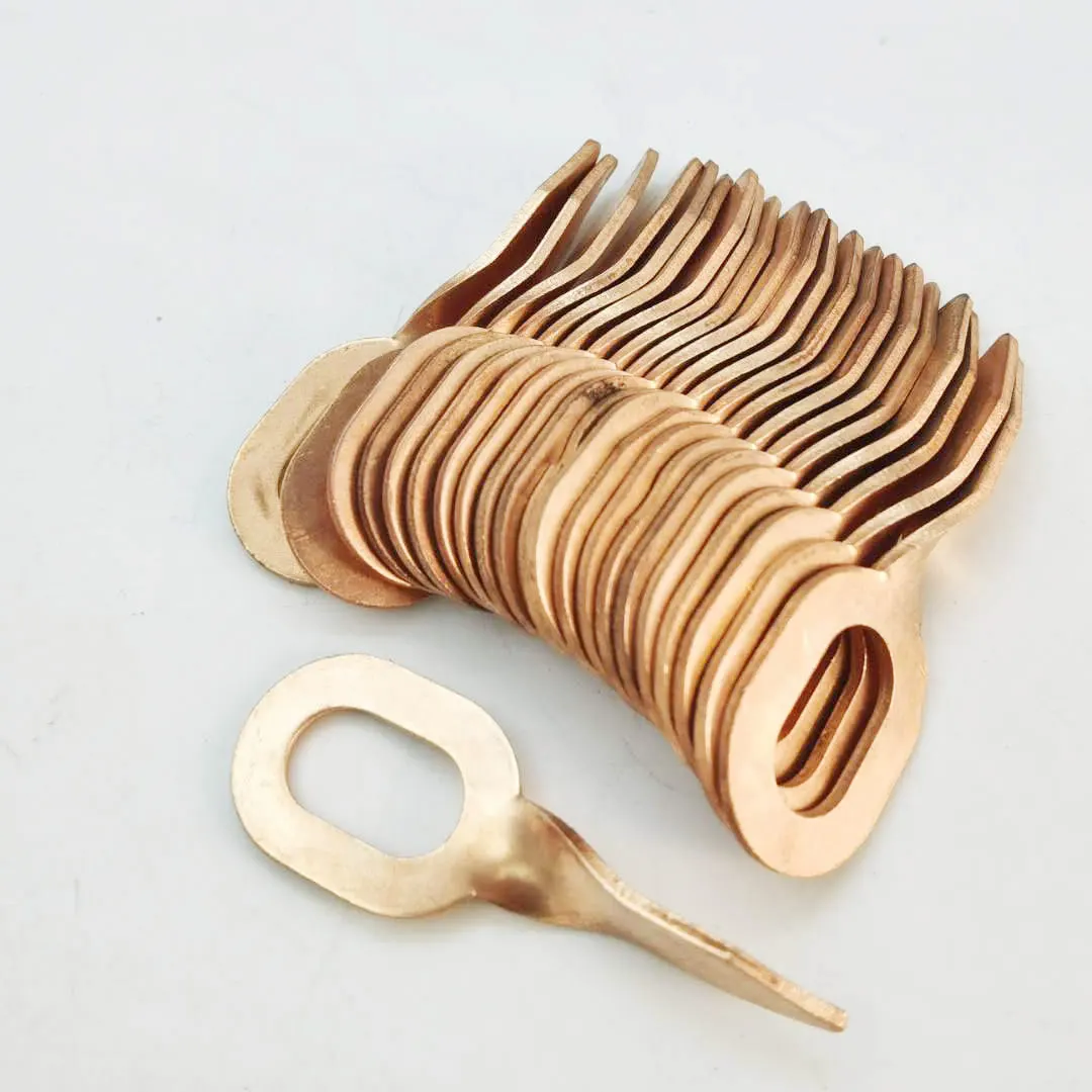 50pcs twisted pulling rings dent pull weld tip spot welding electrode pads car body repair consumables spotter accessories