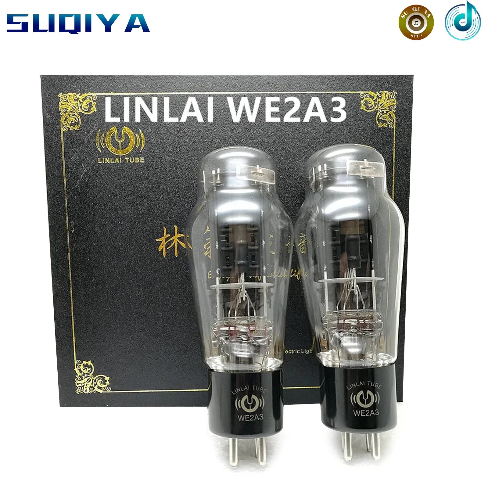 

WE2A3 LINLAI Vacuum Tube Replace RCA single screen 2A3 1:1 replica of Western Electronics Factory Test And Precision Match