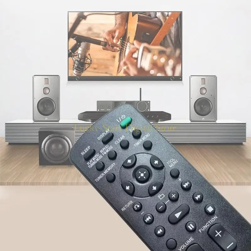 

T3EE RM-AMU009 Remote fit for Mini Hi-Fi Component System MHC-EC609iP CMT-CX4iP CMT-MX500i MHC-EC709iP MHC-EC909iP