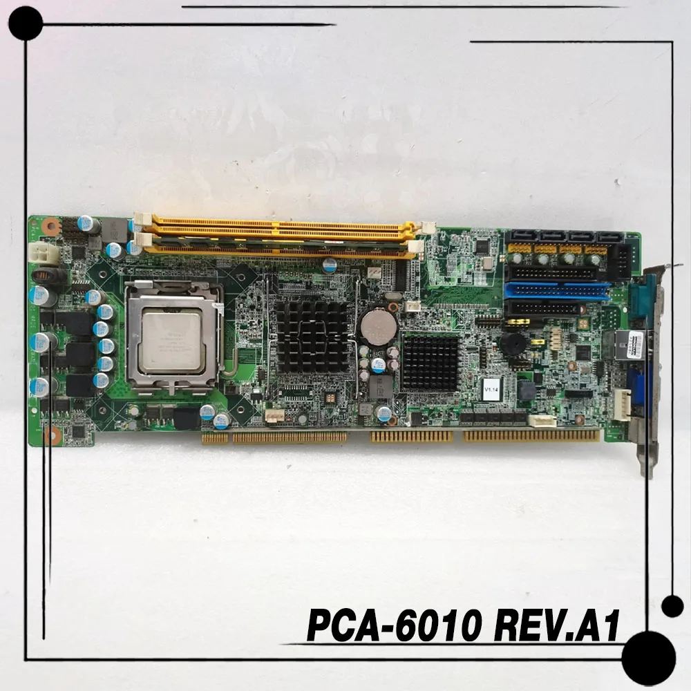 For Advantech PCA-6010 REV.A1 Industrial computer motherboard  PCA-6010VG