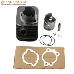 43mm 65cc Big Bore Cylinder Kit For Piaggio Ciao Boss 50 Boxer Grillo Si Bravo Ceao 50cc 10mm 2-Stroke Engine Parts