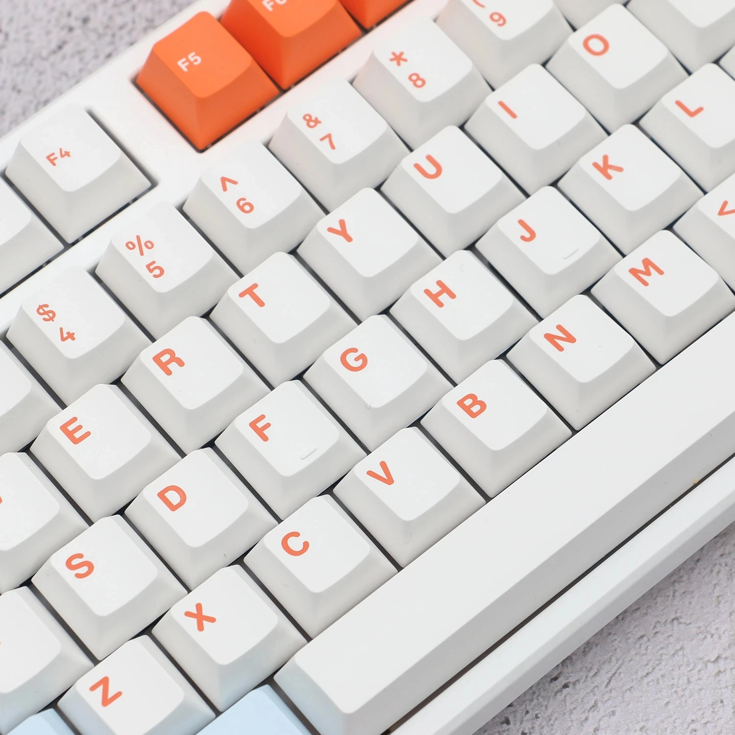 171 Kunci/Set GMK Salmon Keycaps PBT Topi Kunci Double Shot Keycap Profil Ceri dengan ISO Enter untuk Keyboard Mekanis