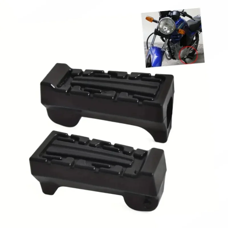 

1Pair Footrest Front Rubber Durable Motorcycle Footrests Pedals Parts For Yamaha YBR 125 05-10 YBR125 5VL-F7413-00