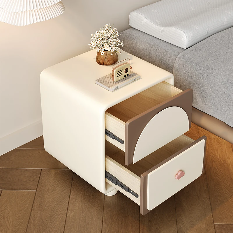 طاولة بجانب السرير للتخزين البهجة، أنيقة وجمالية وفريدة من نوعها، منضدة إبداعية على الطراز الإيطالي، أثاث غرفة نوم Meble Do Pokoju #5