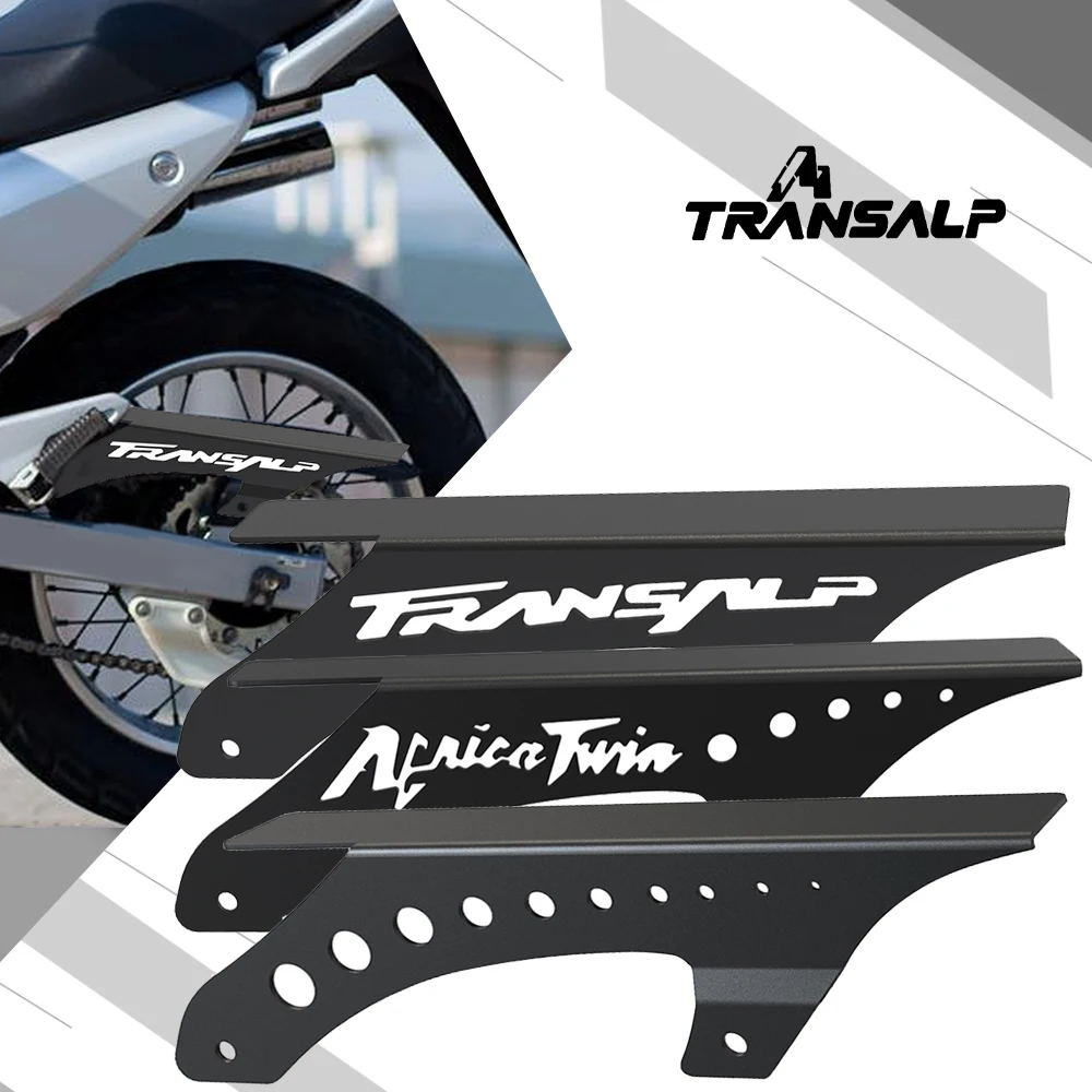 FOR HONDA XL 600 650 700 V Transalp XRV650 XRV750 Africa Twin 1987-2012 2011 2010 2009 08 Motorcycle Chain Guard Cover Protector