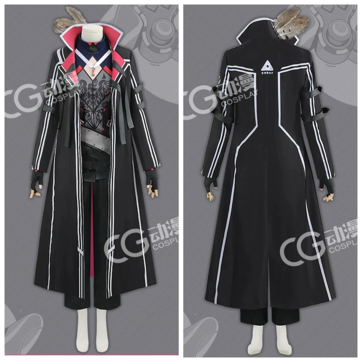 vtuber-ローレン・イロアス-コスプレ衣装-アニメ-パーティー制服-ハロウィン-プレイロール服-衣類-nexocosplay