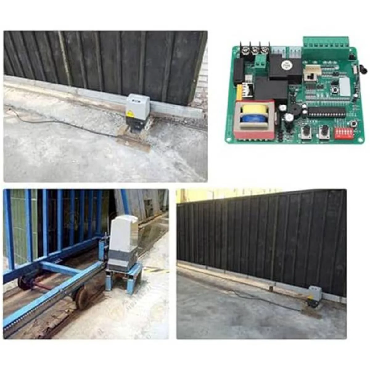 A93P Circuit Control Board,Automatic Door Opener Control Board,Main Electronic Control Board for Sliding Gate Motor 110V