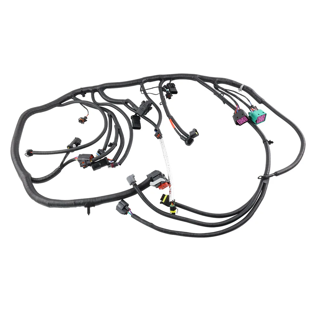 Modification parts for 05-07 Ford F250 F350 F450 F550 pickup truck engine wiring harness 6.0L