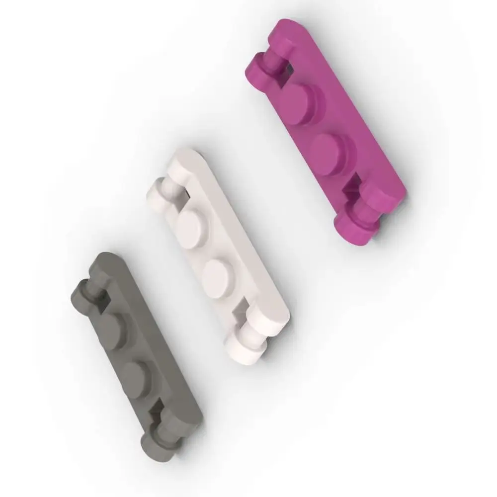 

Конструктор MOC, 10 шт., модифицированные детали 18649, 1x2 с ручками на концах, строительные блоки, кирпичики, детские игрушки-головоломки, подарки на день рождения