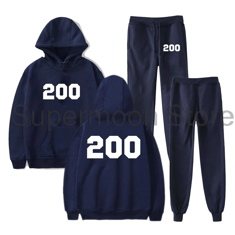 

2025 Tv Show Chad Powers 200 Hoodie Hoodies Jogger Pants Two Piece Set Sweatshirts+Sweatpants Women Men Outfit Sets