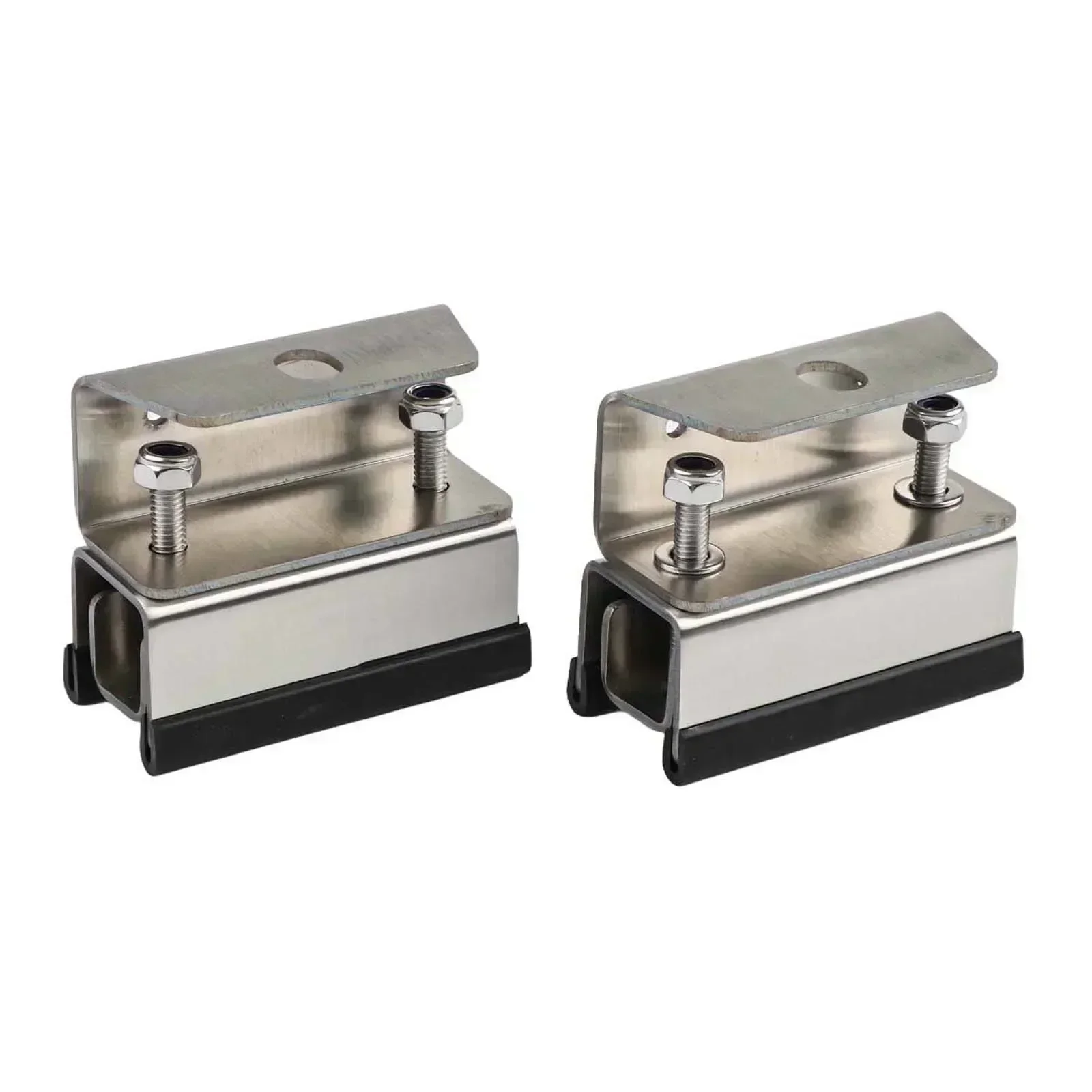 

4Pcs Van Roof Rack Brackets 304 Stainless Steel Roof Rack Mount Kit RVs Photovoltaic Brackets Support Photovoltaic System