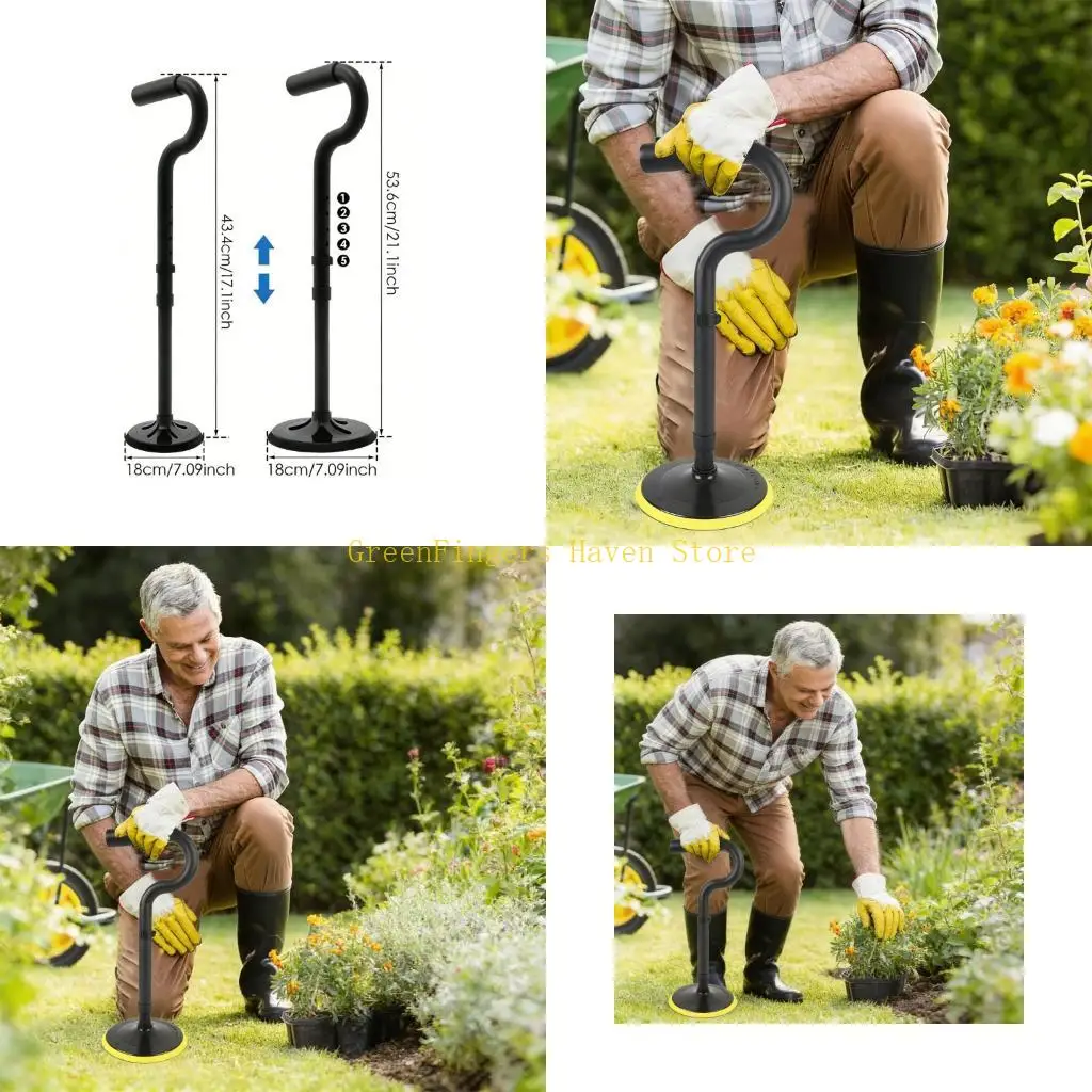 

F68D Standing Support Device For Kneeling Rising And Sitting Adjustable Height Standing Aid For Home Garden