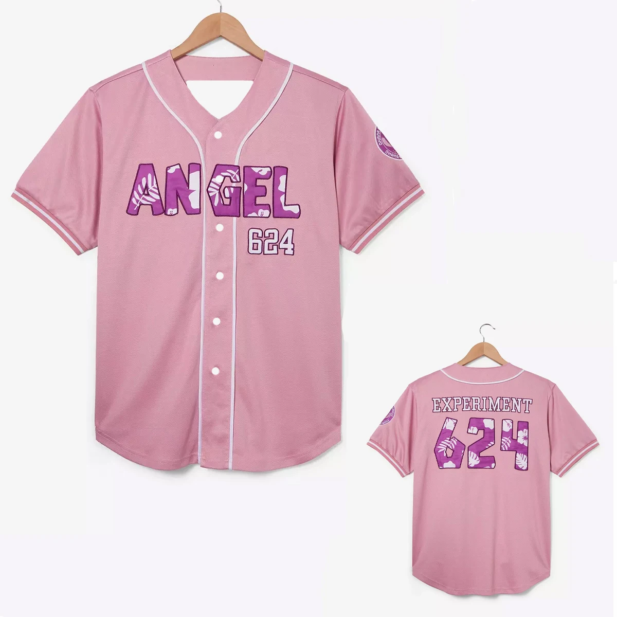 

Summer New Style Pink cartoon characters baseball Jersey Man Women Sport Shirt Comfort Breathable 3D Casual Fashion Clothes