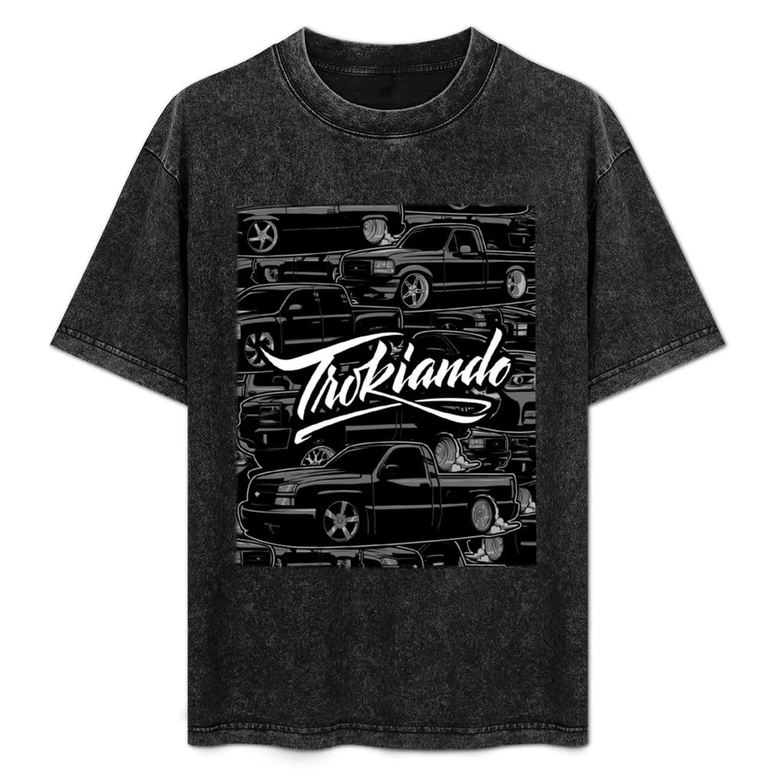

Trokiando logo mexican T-Shirt T-shirts oversize summer shirt summer 2025 croswit shirt man sweat shirts, men