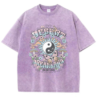 Big Dreamer Mushroom Flower Butterfly Women T Shirt Street Sport Tshirt Soft Breathable Short Sleeve Oversized T-Shirt Female