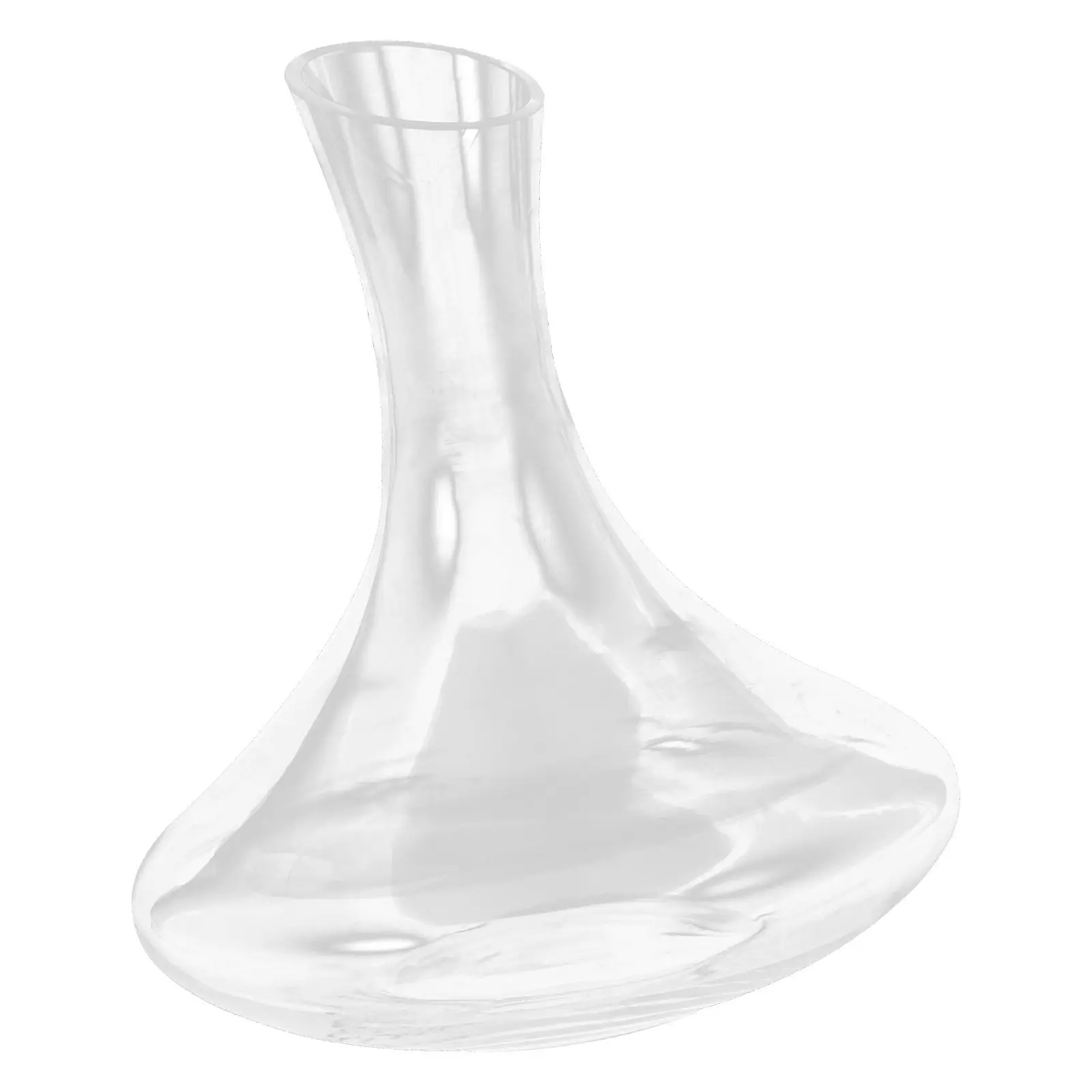 

1Pcs Lead-Free Glass Wine Decanter for Aeration Enhancing Flavor Texture Bright Smooth Surface Easy Clean Stylish Transparent