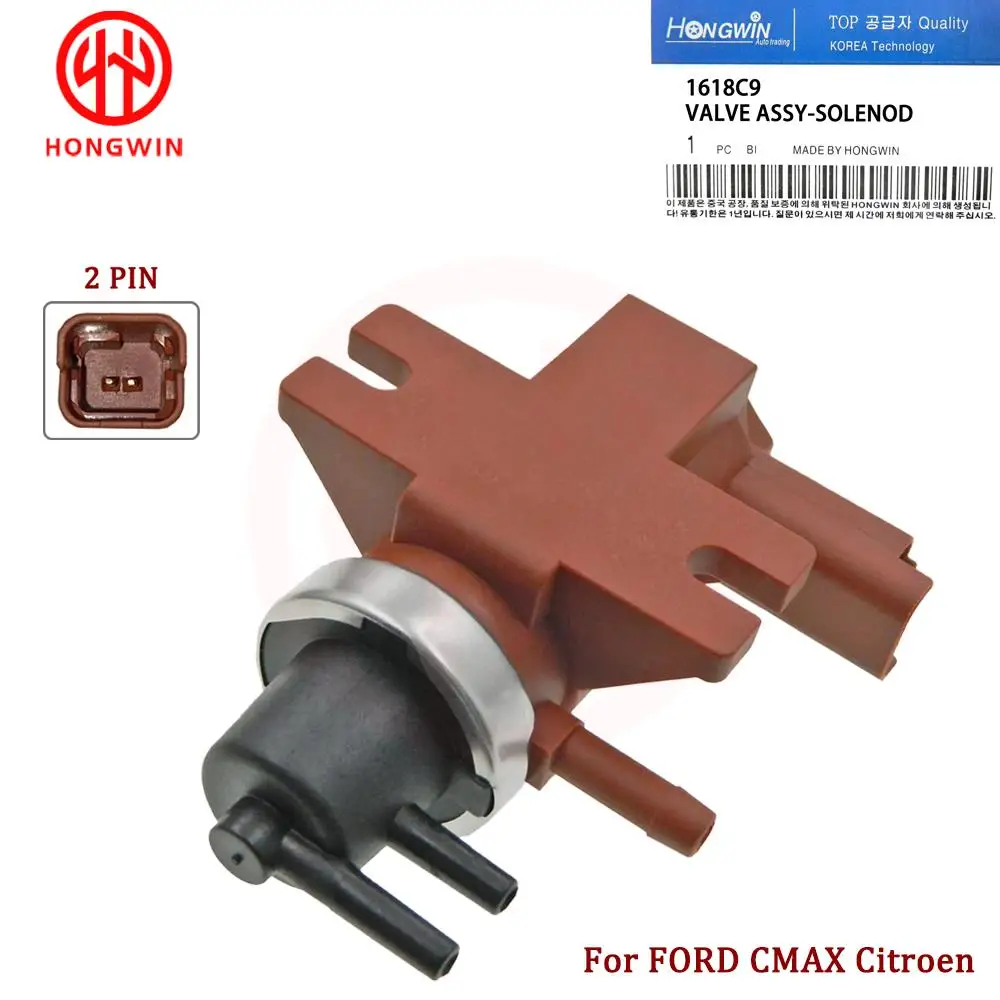 Turbocharge Boost Pressure Converter Solenoid Valve OE 1618C9, 9652570180,1313848 For Ford Fusion Focus Fiesta C-MAX 1.6 Mazda 3