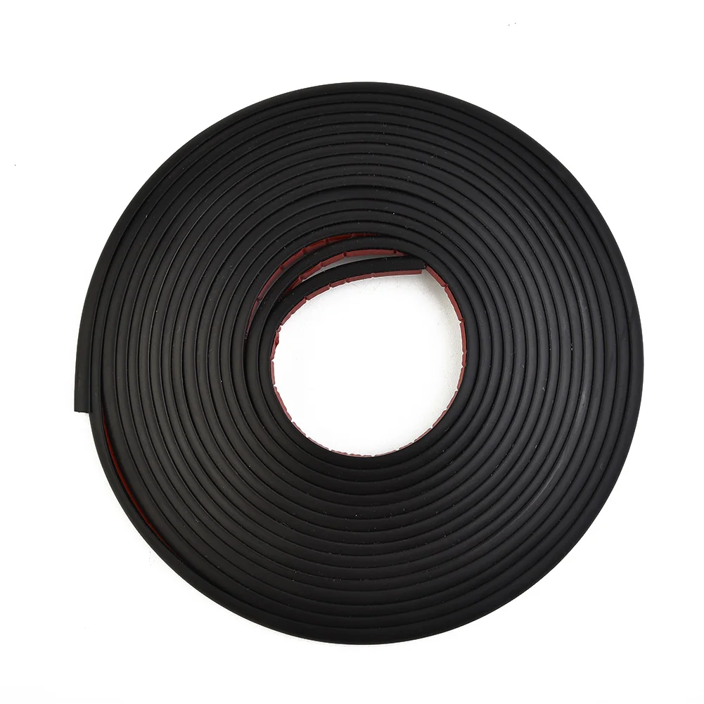 Rubber Sealing Strip, 5M Car Headlight Bumper Lip Weatherstrip made of EPDM Material, Ensures a Quiet and Clean Car Environment