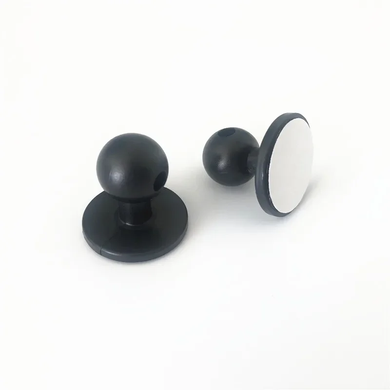 البلاستيك العالمي حامل السيارة قاعدة القرص 17 مللي متر الكرة رئيس ملصق قاعدة ملحق المستخدمة لملحقات حامل هاتف السيارة