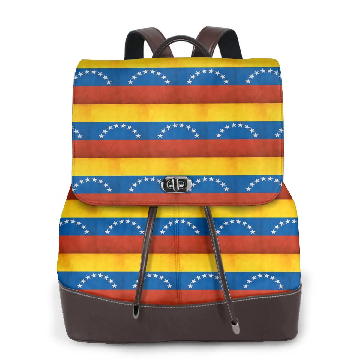 Venezuela Venezuelan Flag National Flag Of Venezuela Bookbag School Student Bags Hiking Travel Daypack for Women Derma Backpack