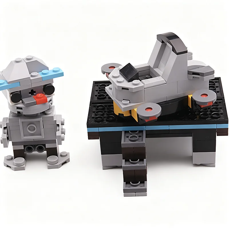 202 Piezas MOC Creator 3 en 1, Bloques de Construcción de Modelo de Taxi Dron, Juguete de Arquitectura, Idea Creativa DIY, Regalos de Navidad, Ladrillos Educativos