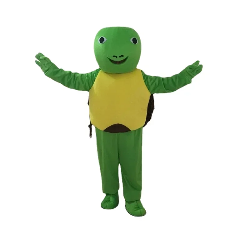 Cosplay Marine life Sea turtle Mascot Costume green turtle Cartoon character costume Advertising Party Costume animal carnival