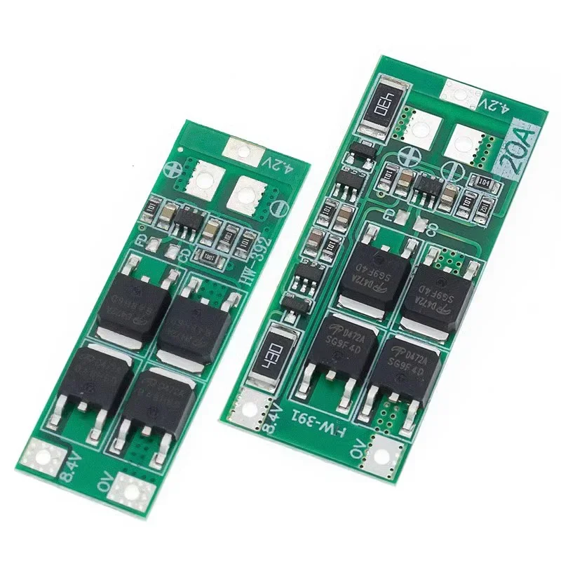 5PCS 2S 20A BMS 7.4V DC 8.4-9V 18650 Lithium Battery Protection Board Cell Module Li-ion Battery Charger Module Protection Board