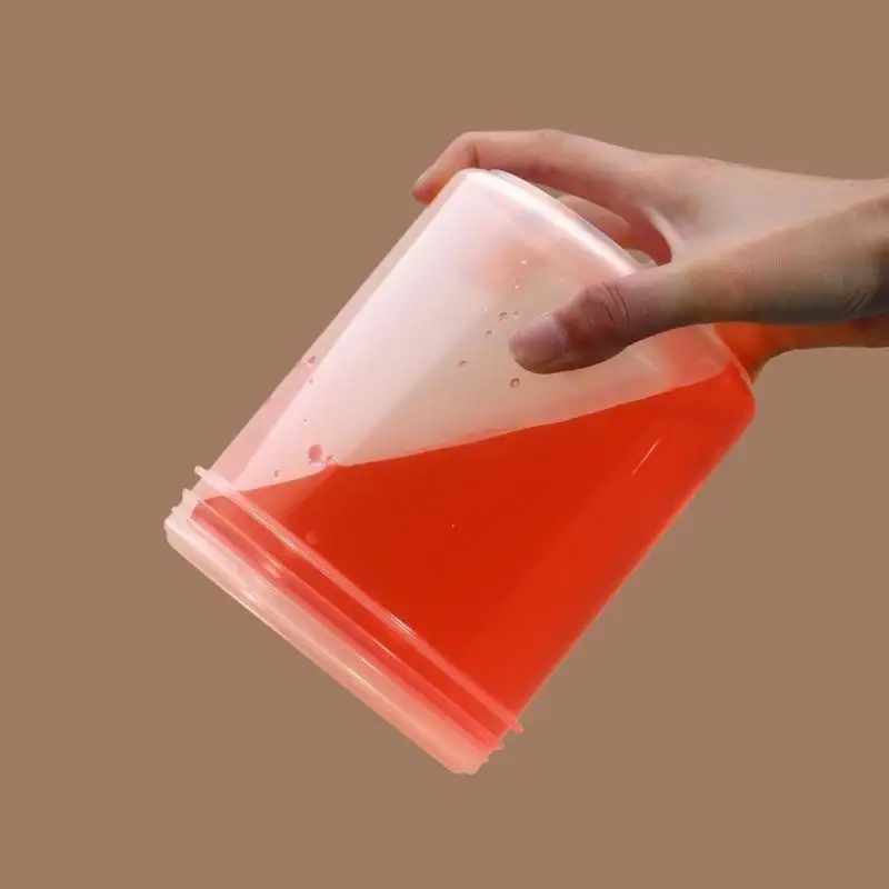 R9UF Plastic Canister With Secure Cover For Flour Sugar Coffee Powder Organization