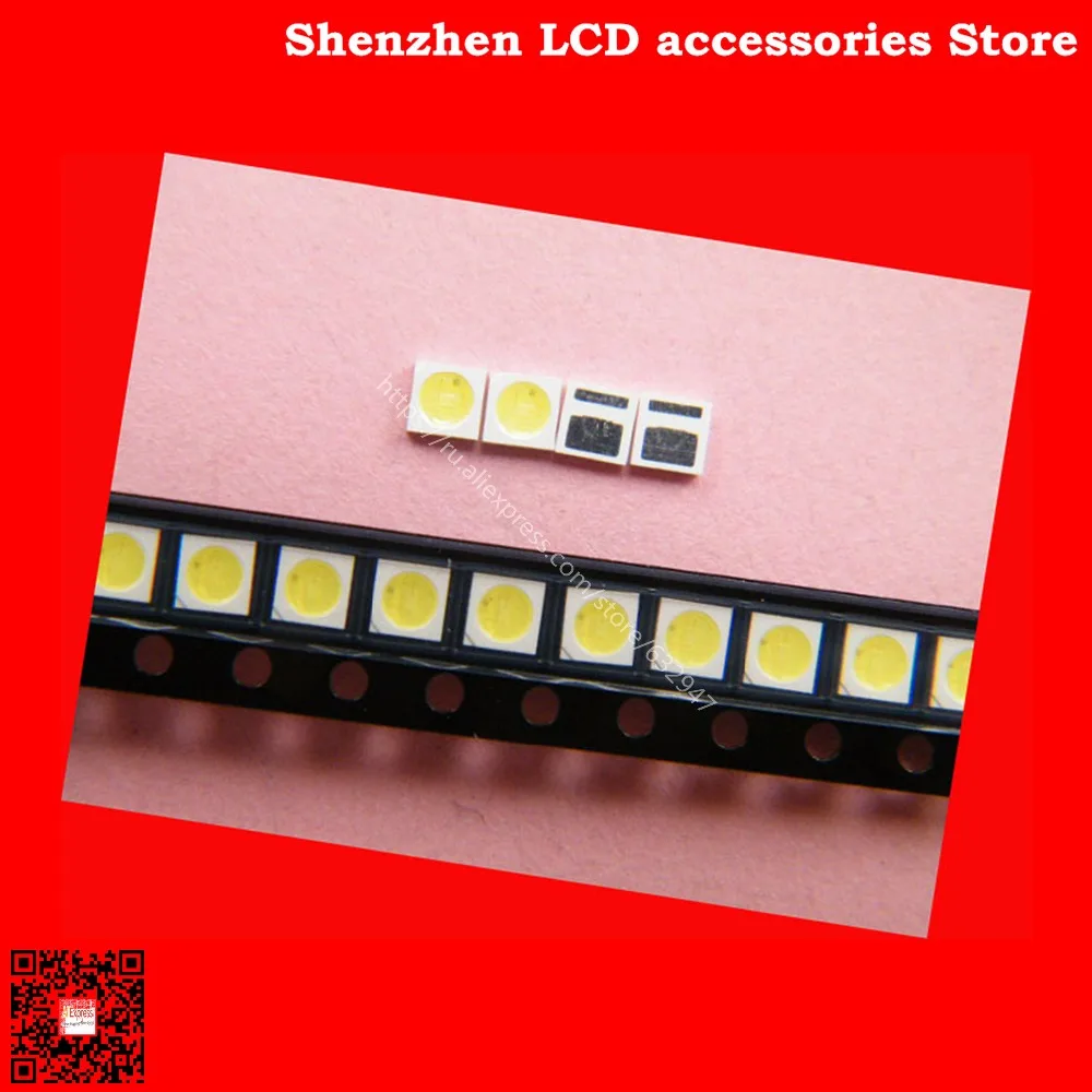 Refletor de led 200 para manutenção de led, luz de fundo de tv lcd, contas de led 1 w 3 bilhão de luz, importação 3030, contas de lâmpada branca fria