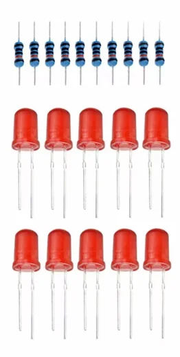 Three Color Red Green Yellow LED Lamp School Education Lab Kit For arduino DIY KIT Raspberry pi