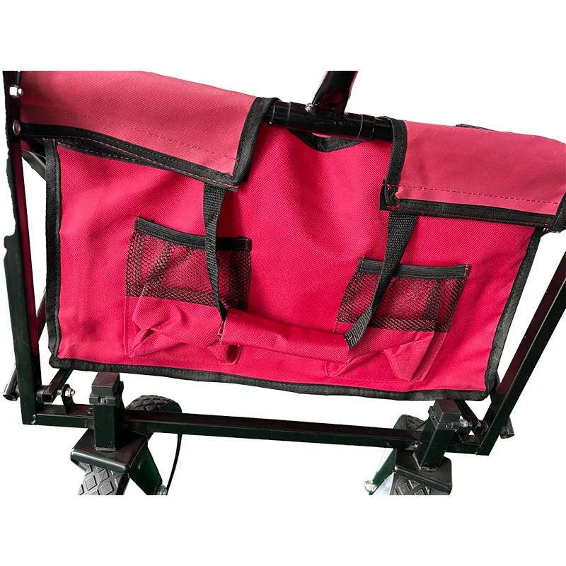 Higher Quality Camping Cart Trail Collapsible Folding Beach Wagon for Outdoor Garden Beach - view 5