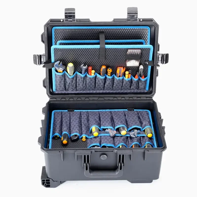 Professional Electrician Plastic Parts Tool Case Organizer Tool Box Mechanic Storage Tool Box Motorcycle Repair Accessories