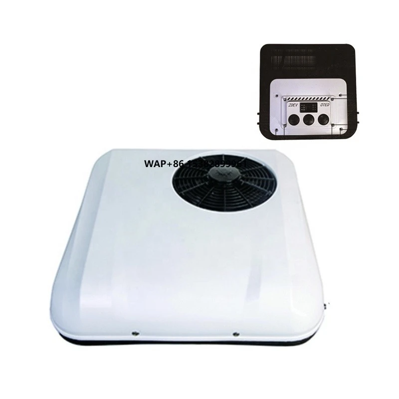 مكيفات هواء صغيرة لوقوف السيارات على السطح RV باللون الأبيض بقدرة 6800 وحدة حرارية بريطانية #1