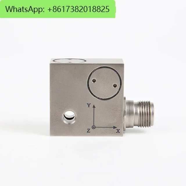 

DK-37A23F100 Stainless Steel 3 axis iepe accelerometer collision monitoring triaxial accelerometer