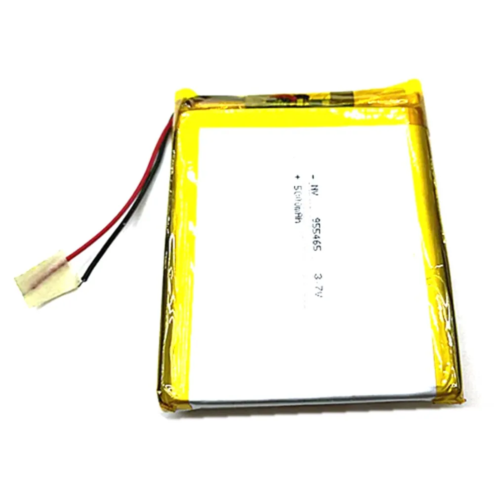 Rechargeable 3.7V 5000mAh 955465 Polymer Ion Battery For MP3 POWER BANK MP4 GPS SMART WATCH MOBILE POWER CAMERA