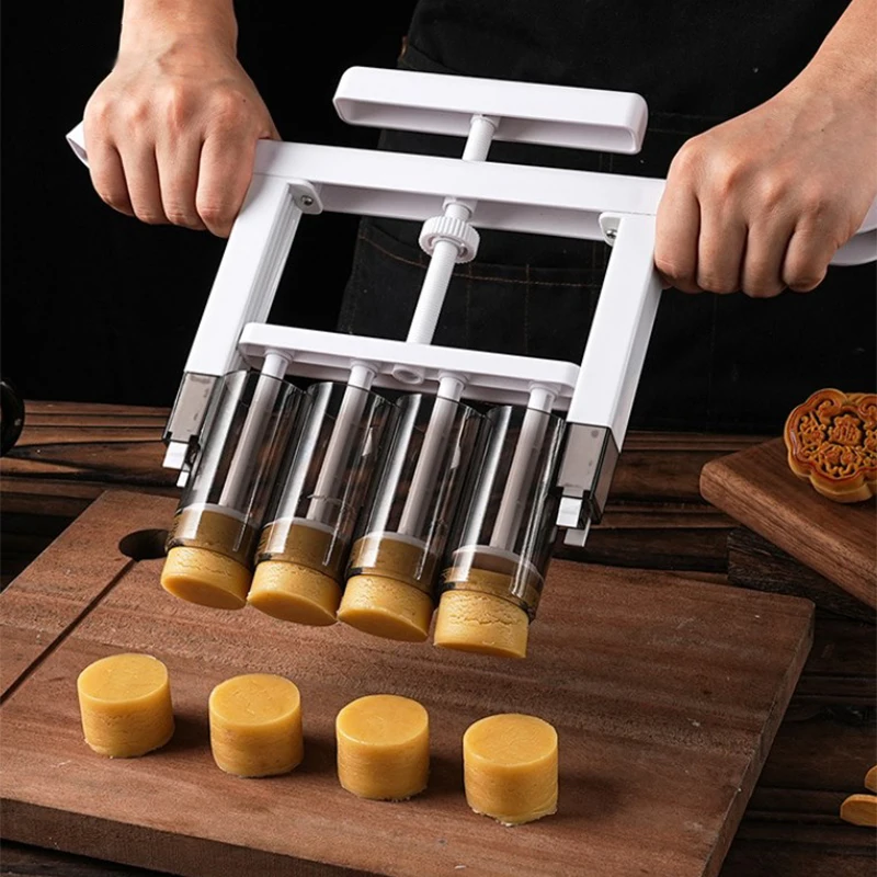 Dough Quantitative Artifact Hand-Pressed Stuffing Machine Easy To Operate Mooncake Stuffing Separator For Baking Lover