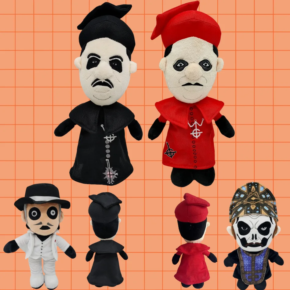 NEW 25cm Ghost Band Cardinal Copia Plush Doll Ghost Singer Struffed Plush Toys birthday Gifts For Children