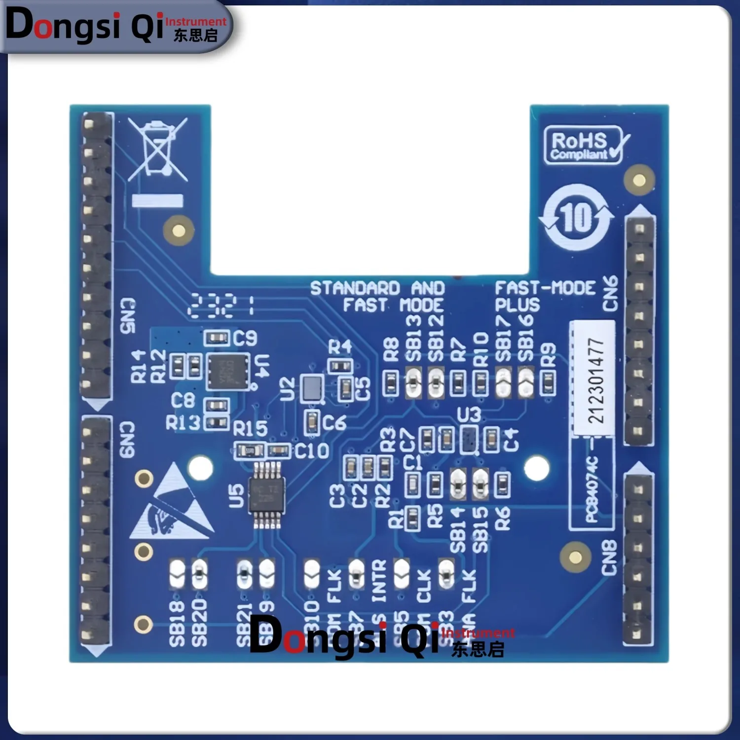 

Spot X-NUCLEO-6283A1 ambient light sensor with VD6283 flicker extraction expansion board new development board