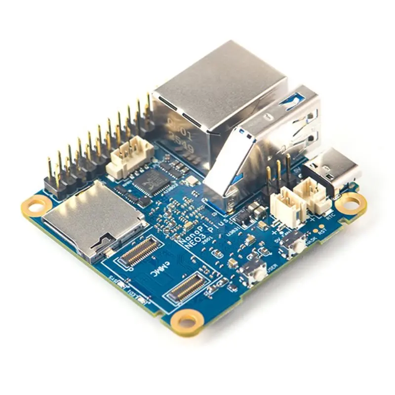 

【SURPISE】Мини-плата для разработки Nanopi NEO3 Plus с процессором RK3528, гигабитным Ethernet, 1 ГБ EMMC и поддержкой расширения